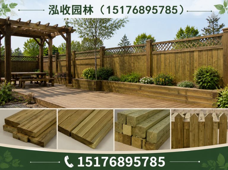 鄂州防腐木凉亭展示图